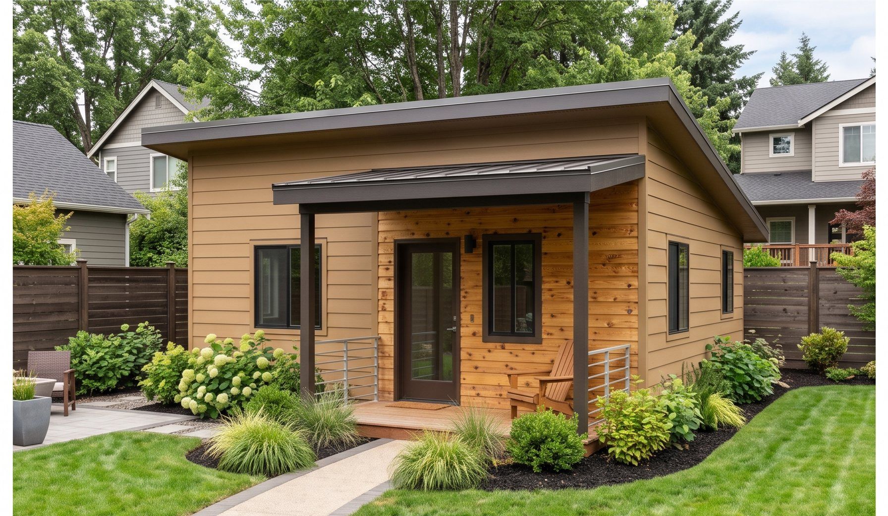 The Joel: shed roof option